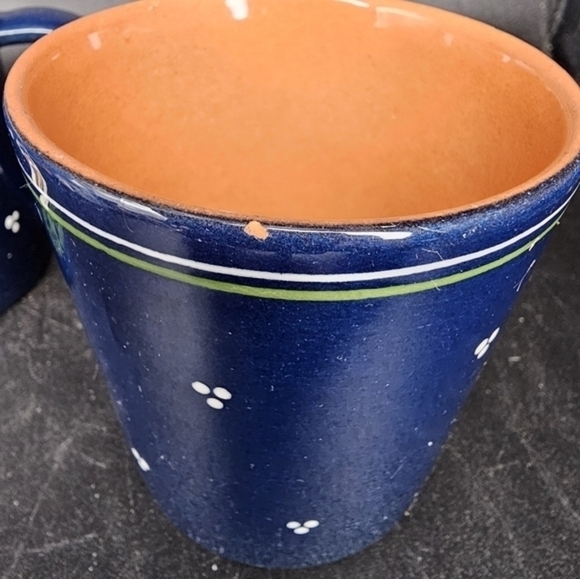 Vintage used‎ coffee cups with cow design - Picture 5 of 5